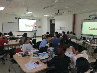 上海交大 郭政 做&ldquo;多媒体课件PPT制作方法&rdquo;工作坊